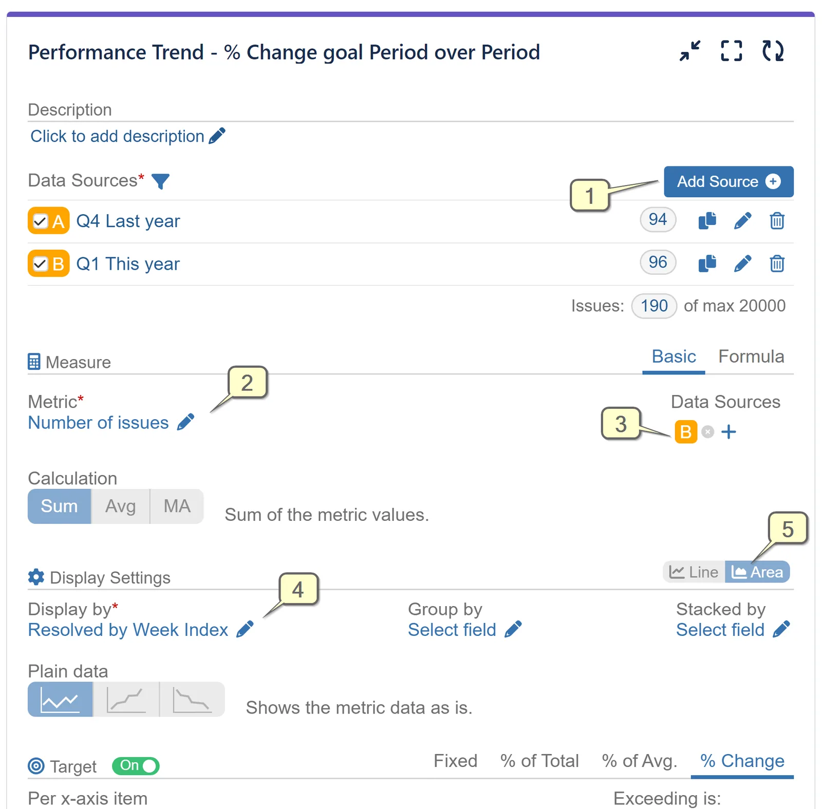 PoP Change KPI Jira Dashboard Settings1