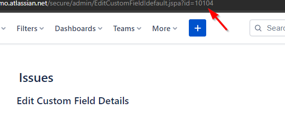 custom field id